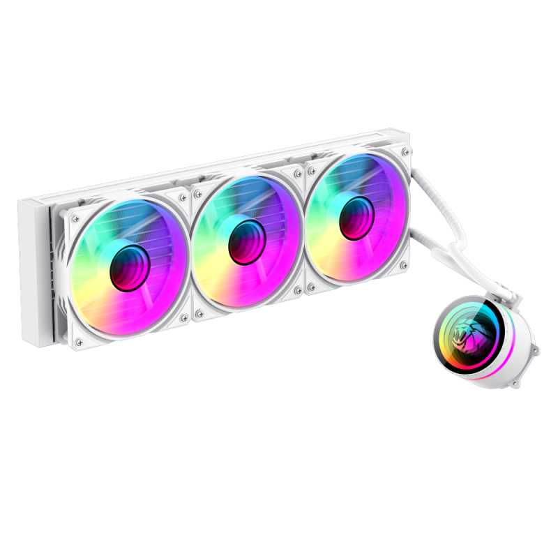 GAMEMAX IceBurg 360mm ARGB Water Cooling WH GAMEMAX IceBurg 360mm ARGB Water Cooling WH